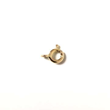 Anneau ressort 5mm. or jaune 750