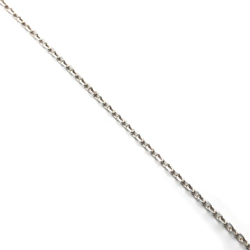 Chaine argent forçat limée 45cm.