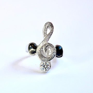 Bague clé de sol