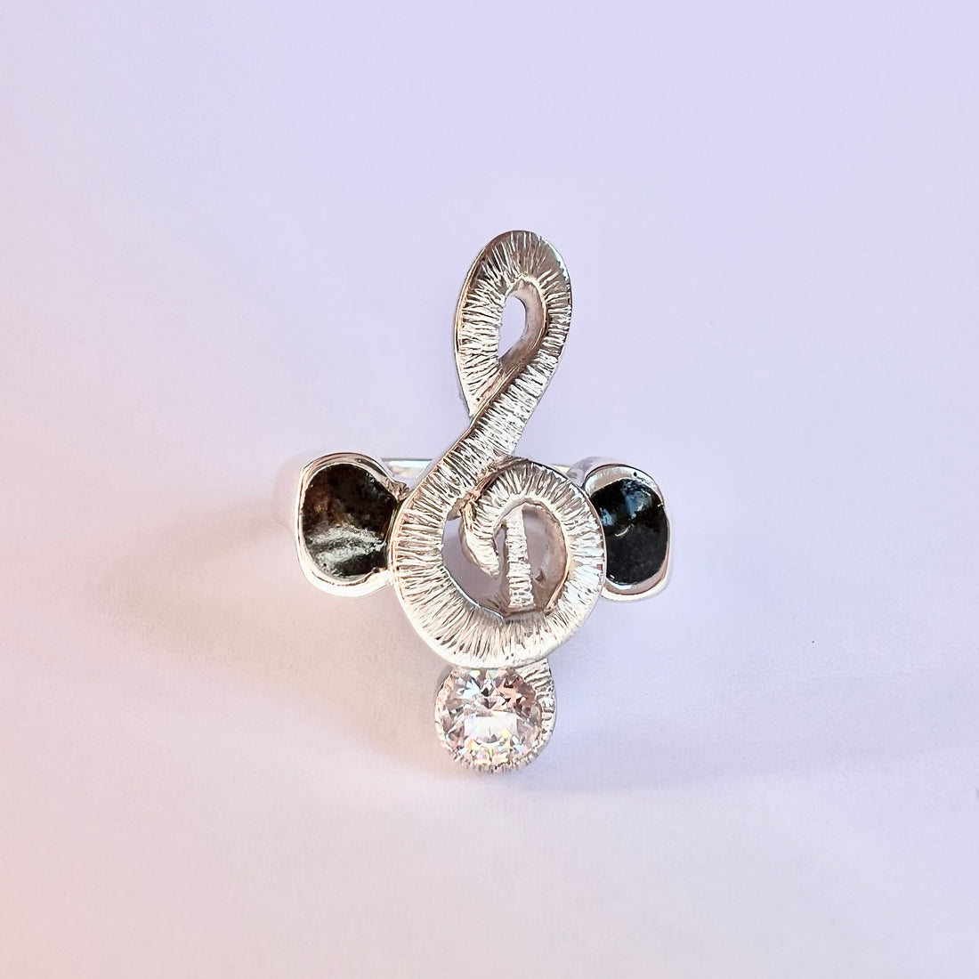 Bague clé de sol
