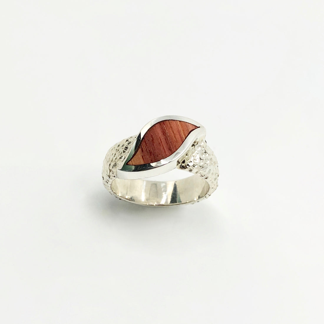 Bague  bois de rose
