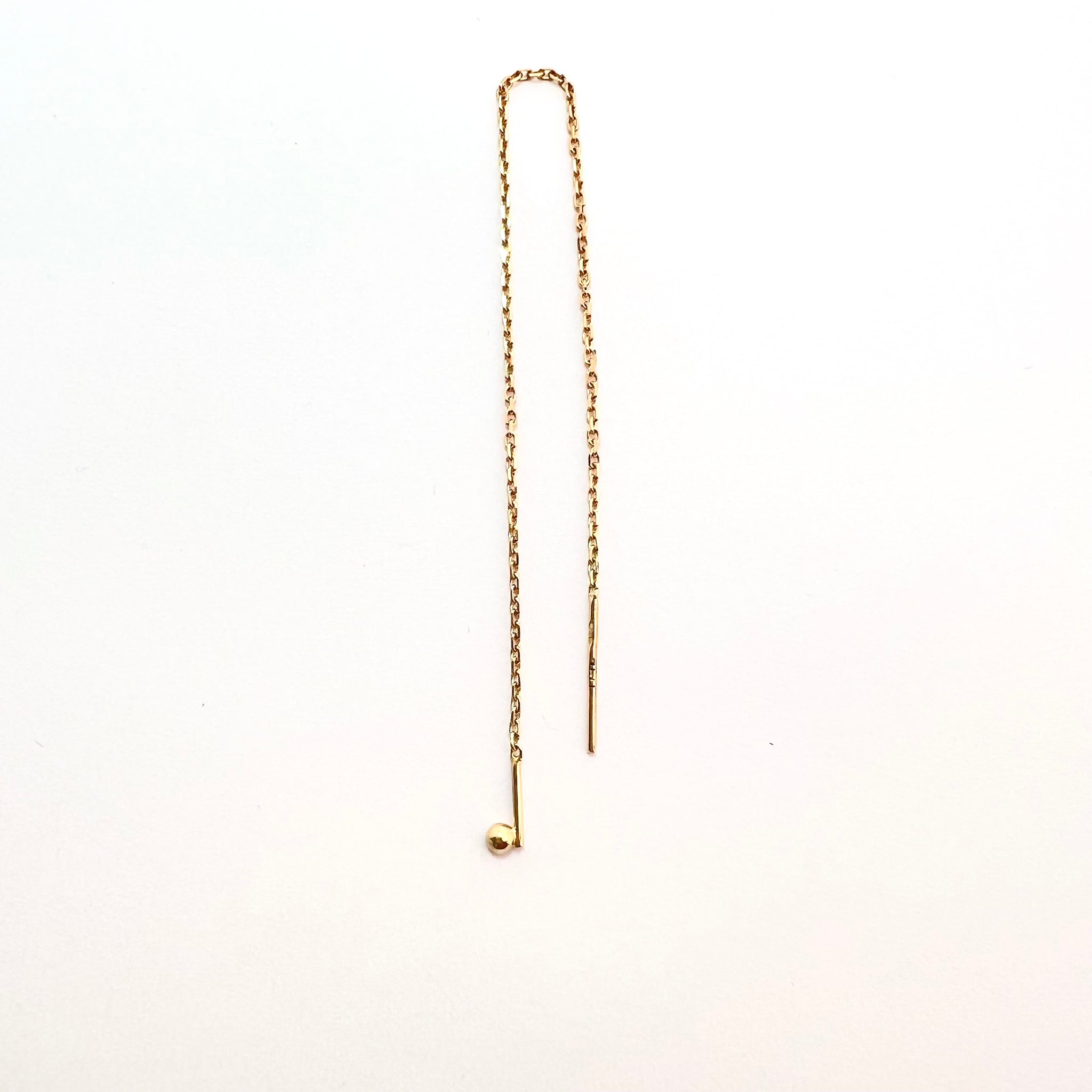 Boucle d'oreille note de musique ( vendu à l'unité )