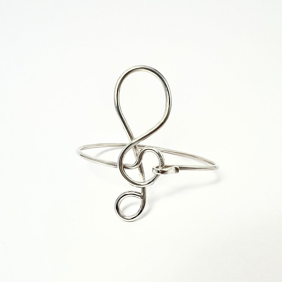 Bracelet rigide clé de sol