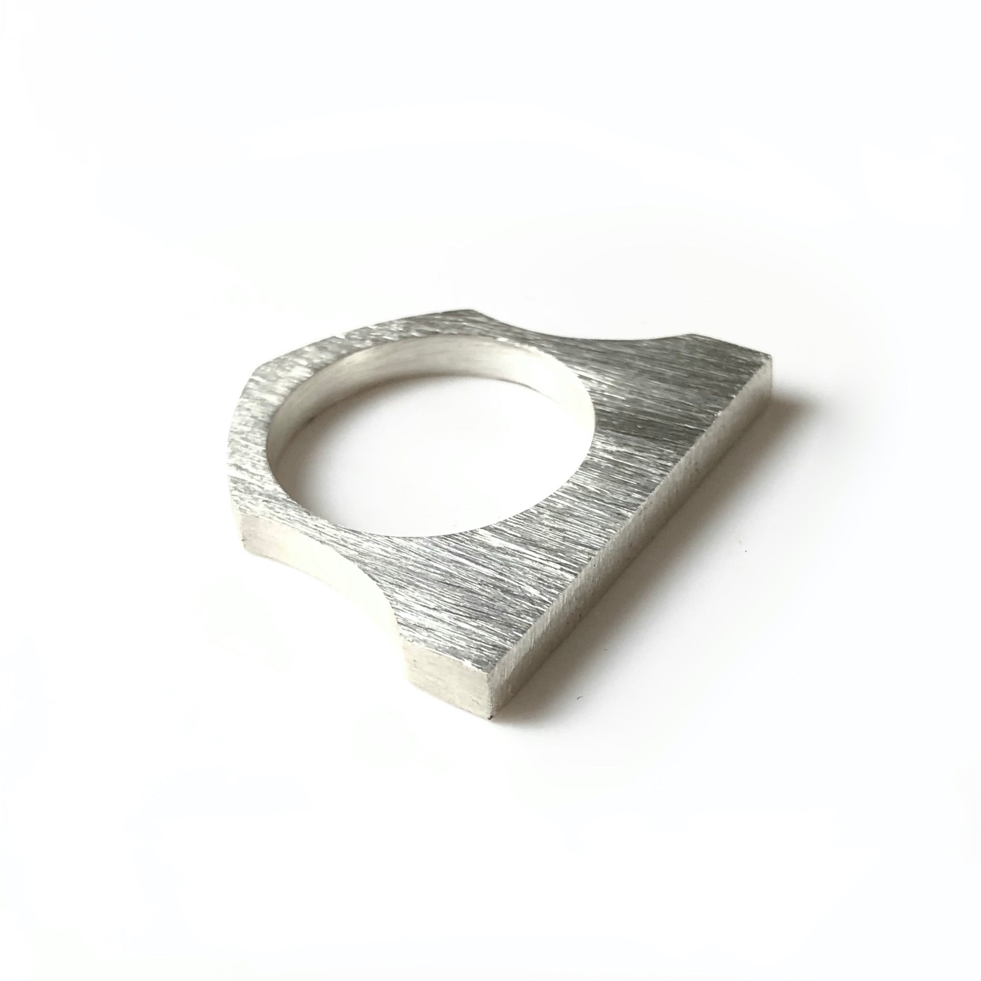 Bague chapiteau brossé