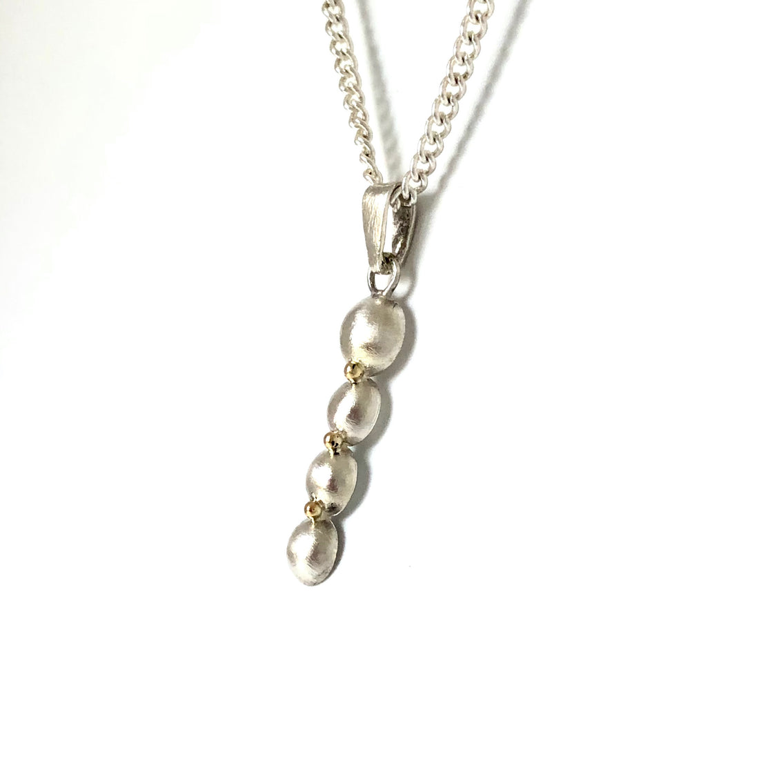 Pendentif coque bicolore