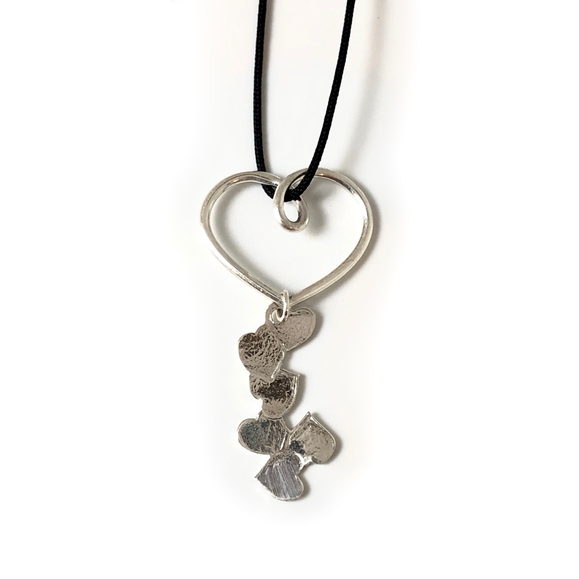 Pendentif coeurs multiples