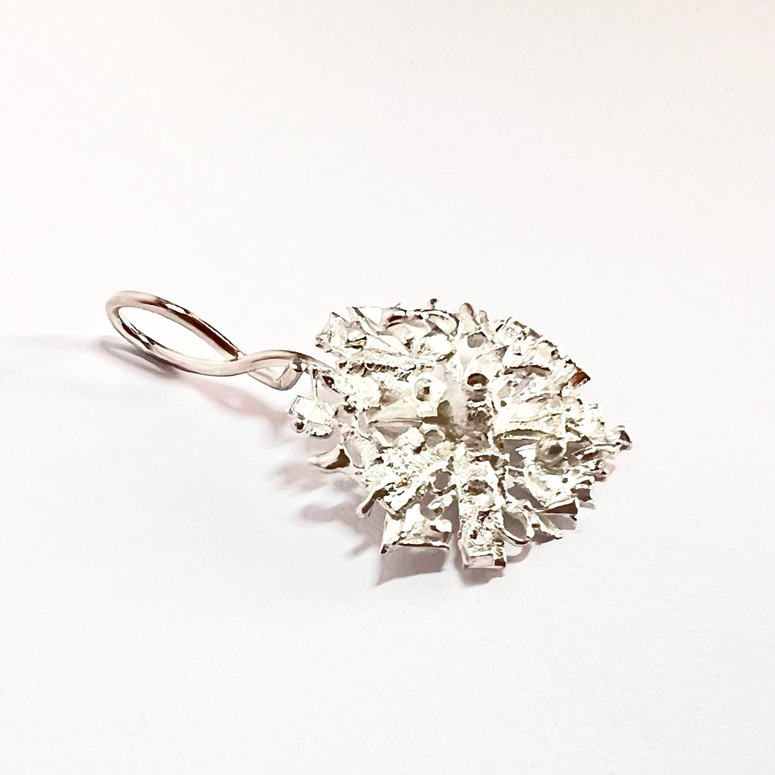 Pendentif fleur zéro déchet