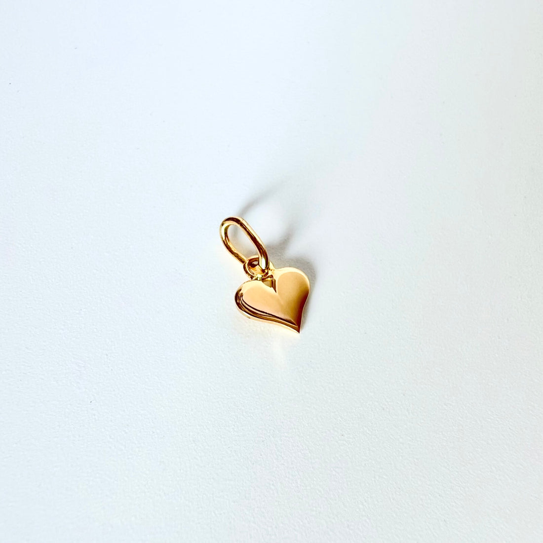 Pendentif petit coeur or