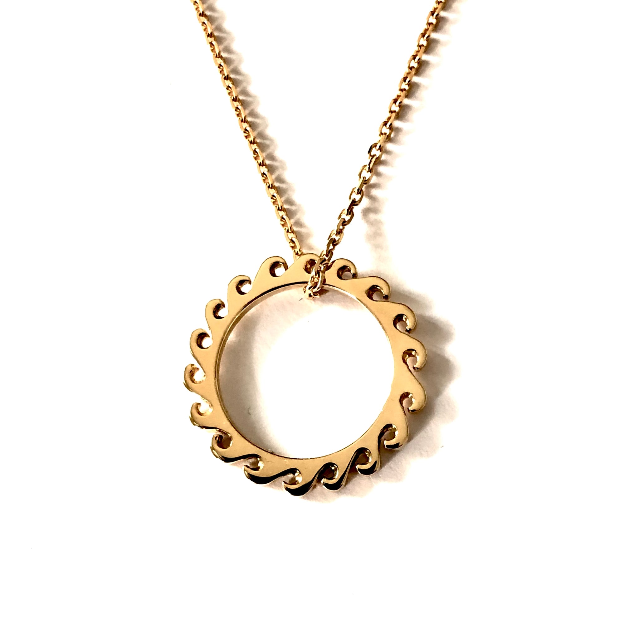 Pendentif ( ou bague ) vague