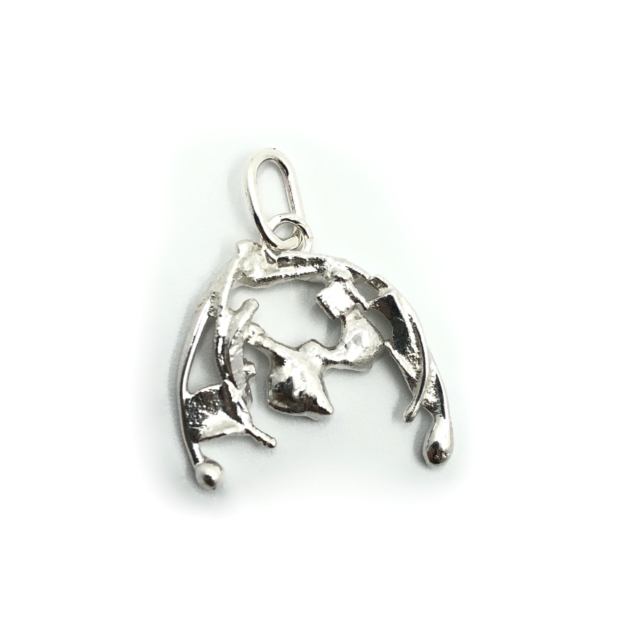Pendentif "zéro déchet"  en argent